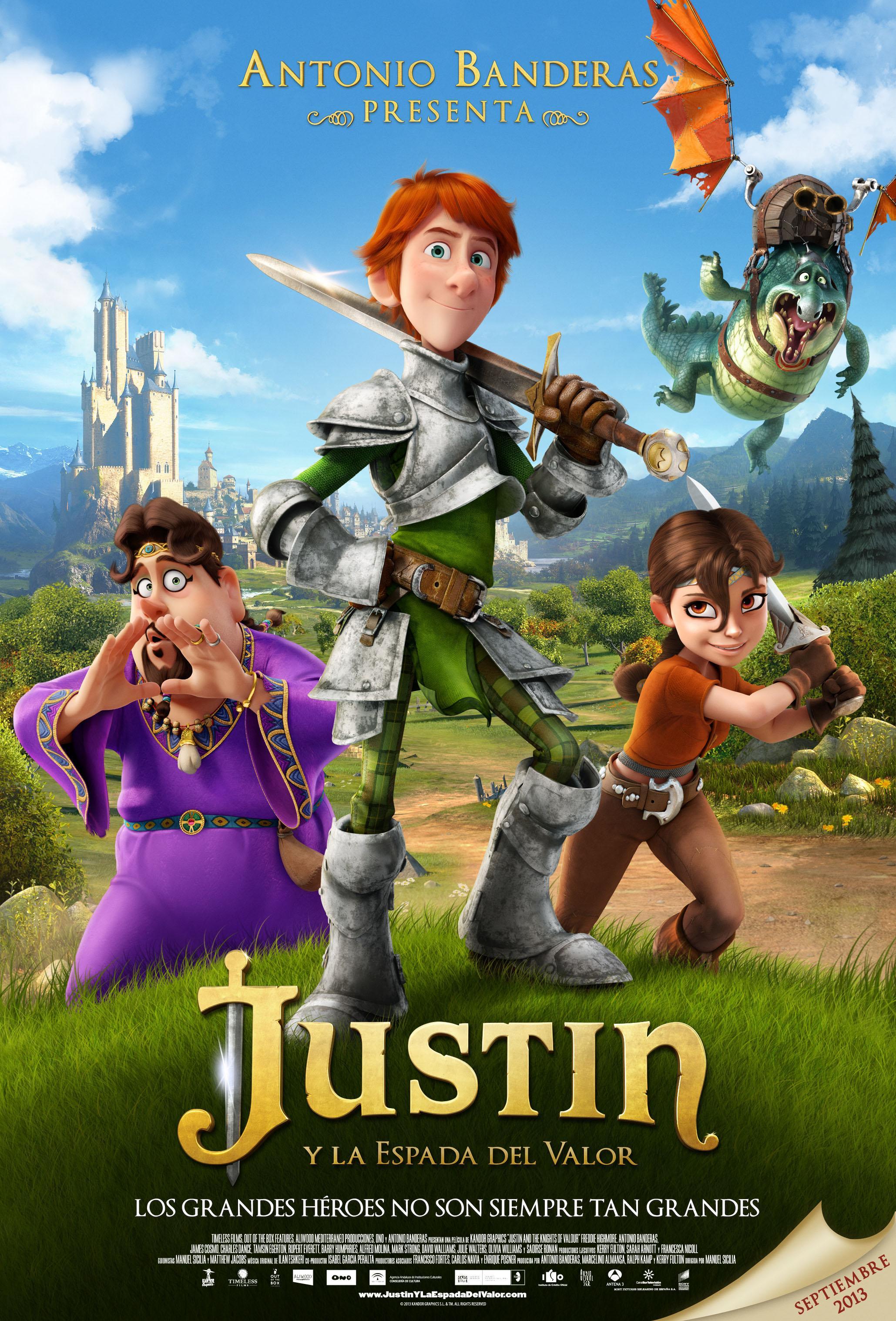 Постер фильма Джастин и рыцари доблести | Justin and the Knights of Valour
