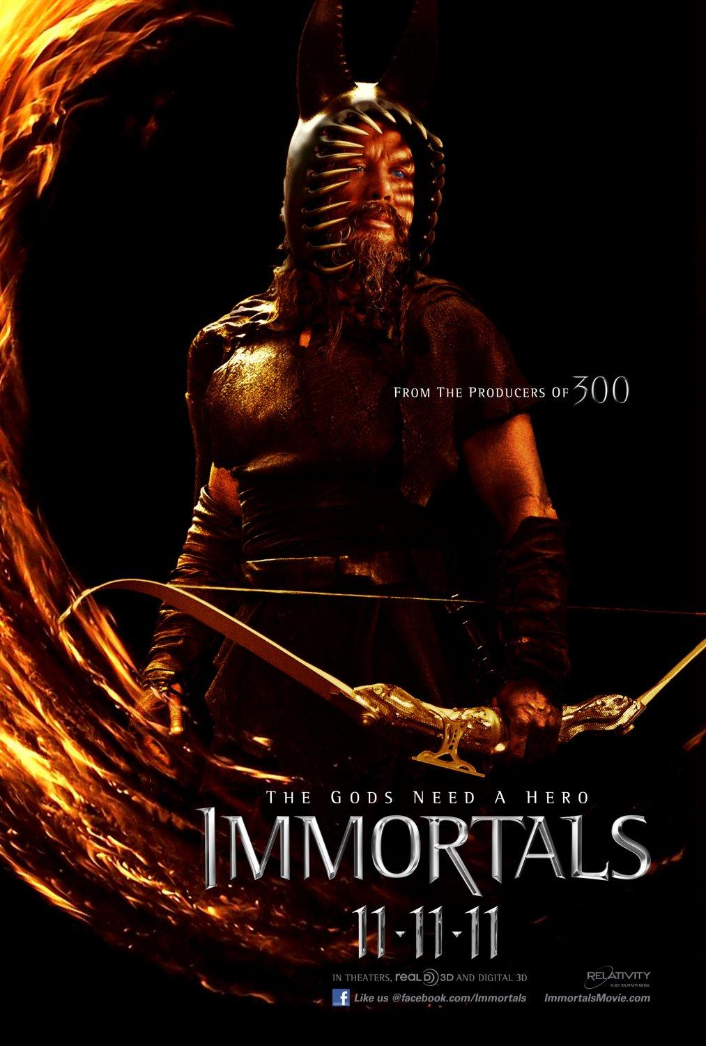 Постер фильма Война Богов: Бессмертные | Immortals