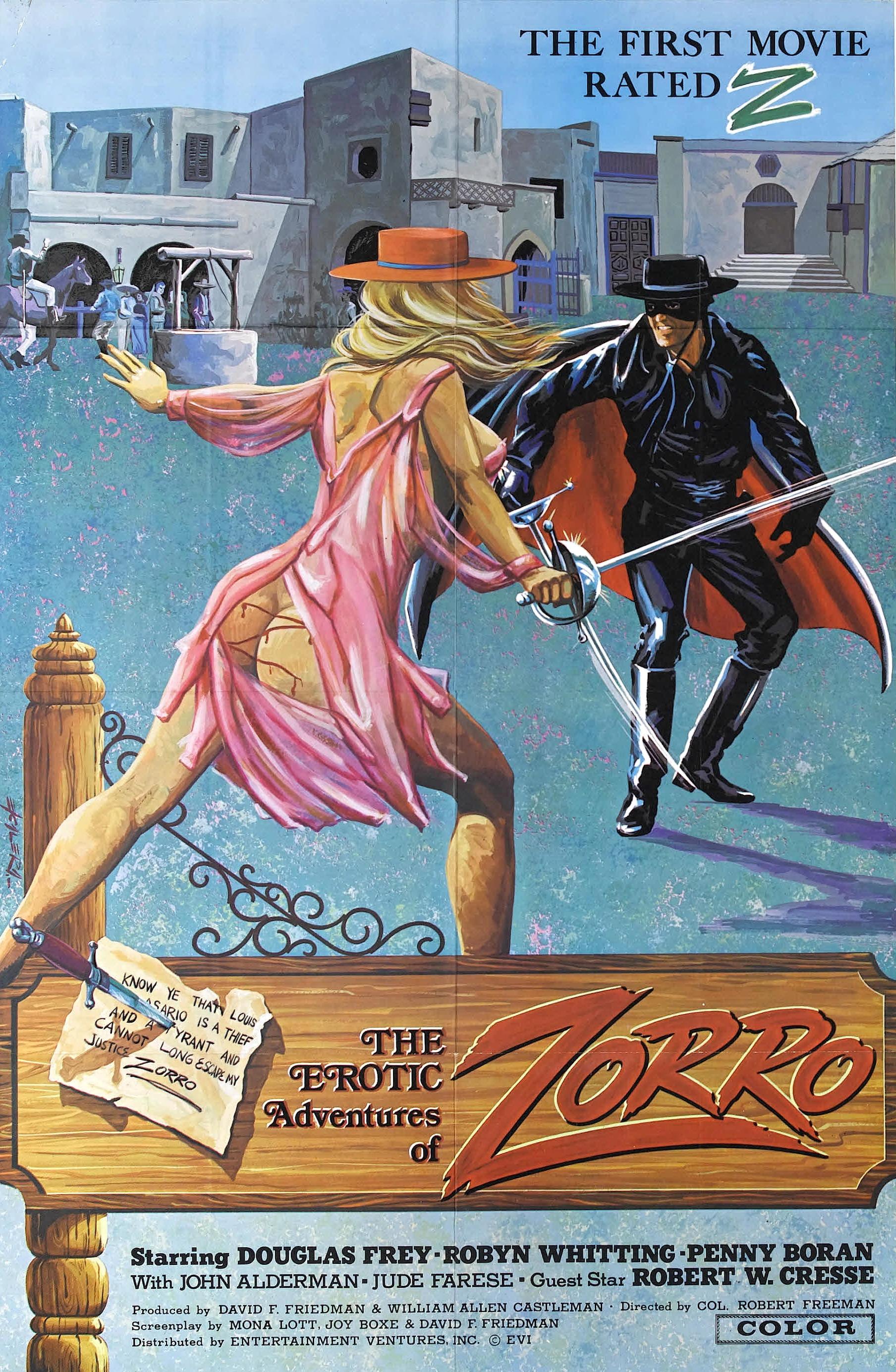 Постер фильма Erotic Adventures of Zorro