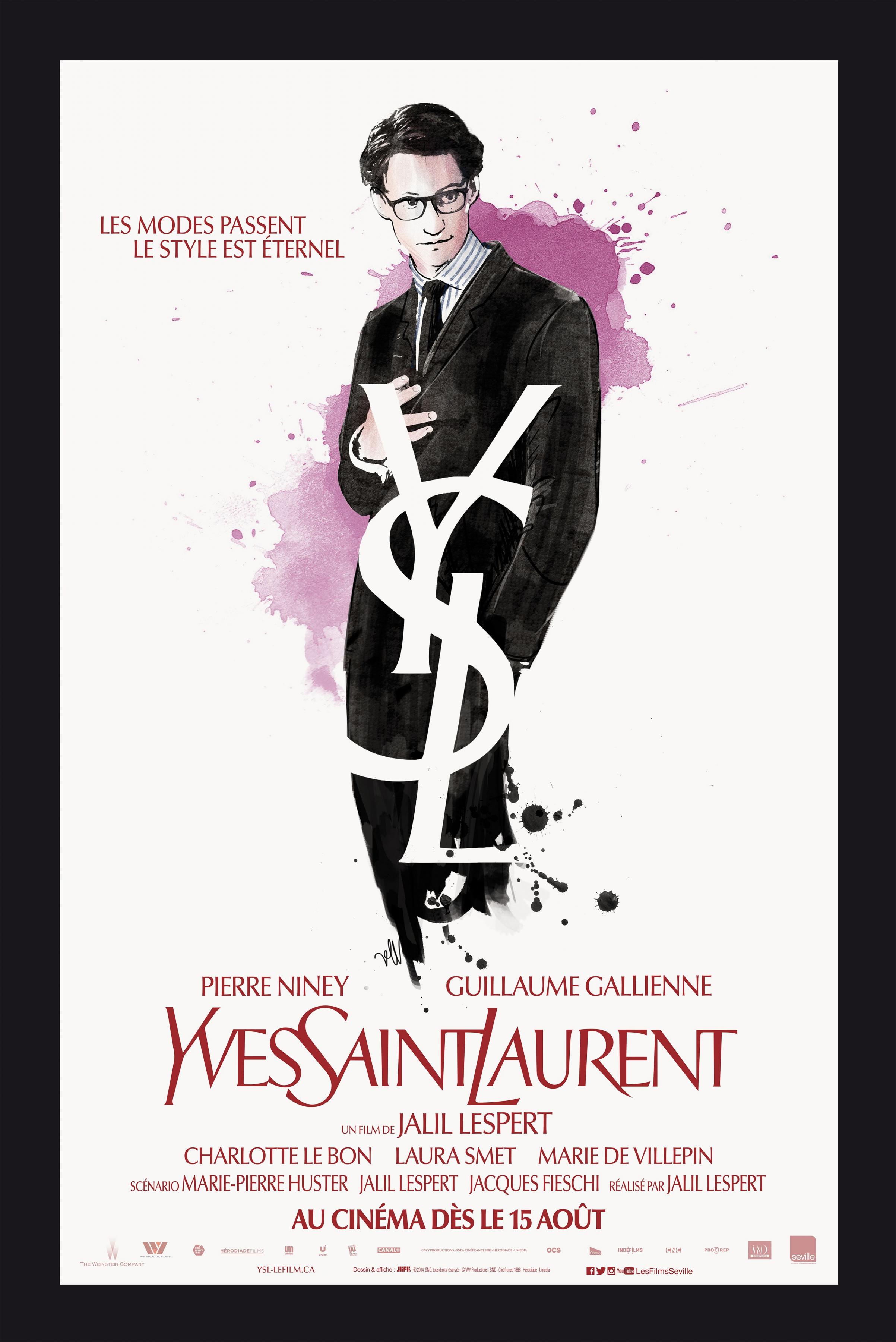 Постер фильма Ив Сен-Лоран | Yves Saint Laurent