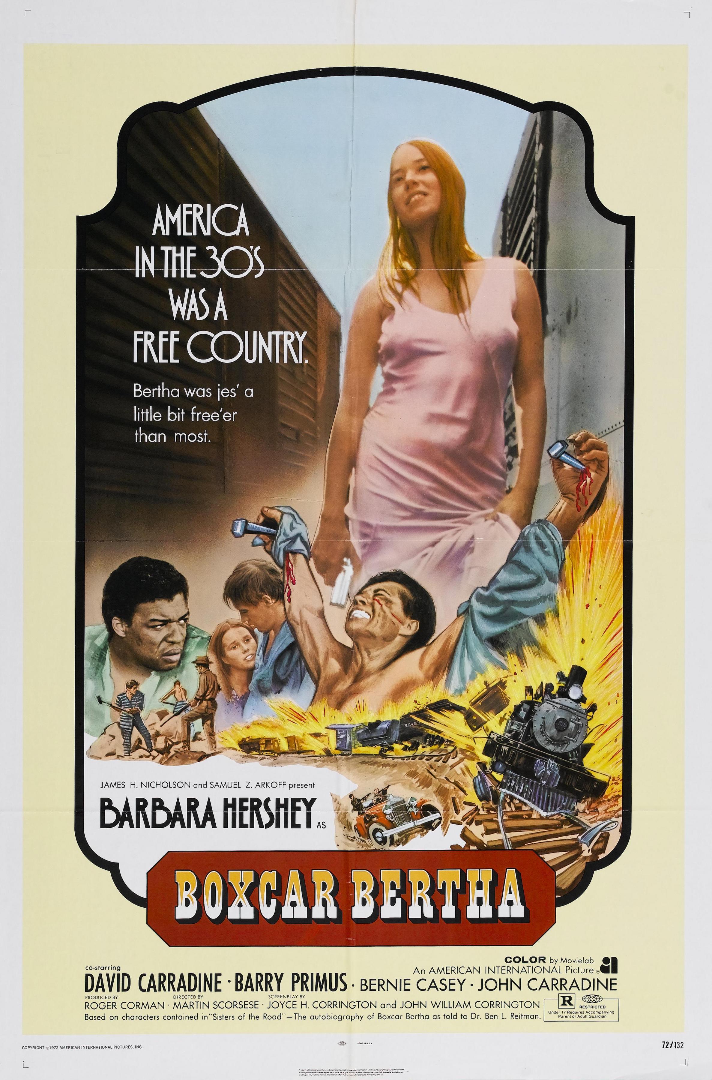 Постер фильма Берта по прозвищу «Товарный вагон» | Boxcar Bertha