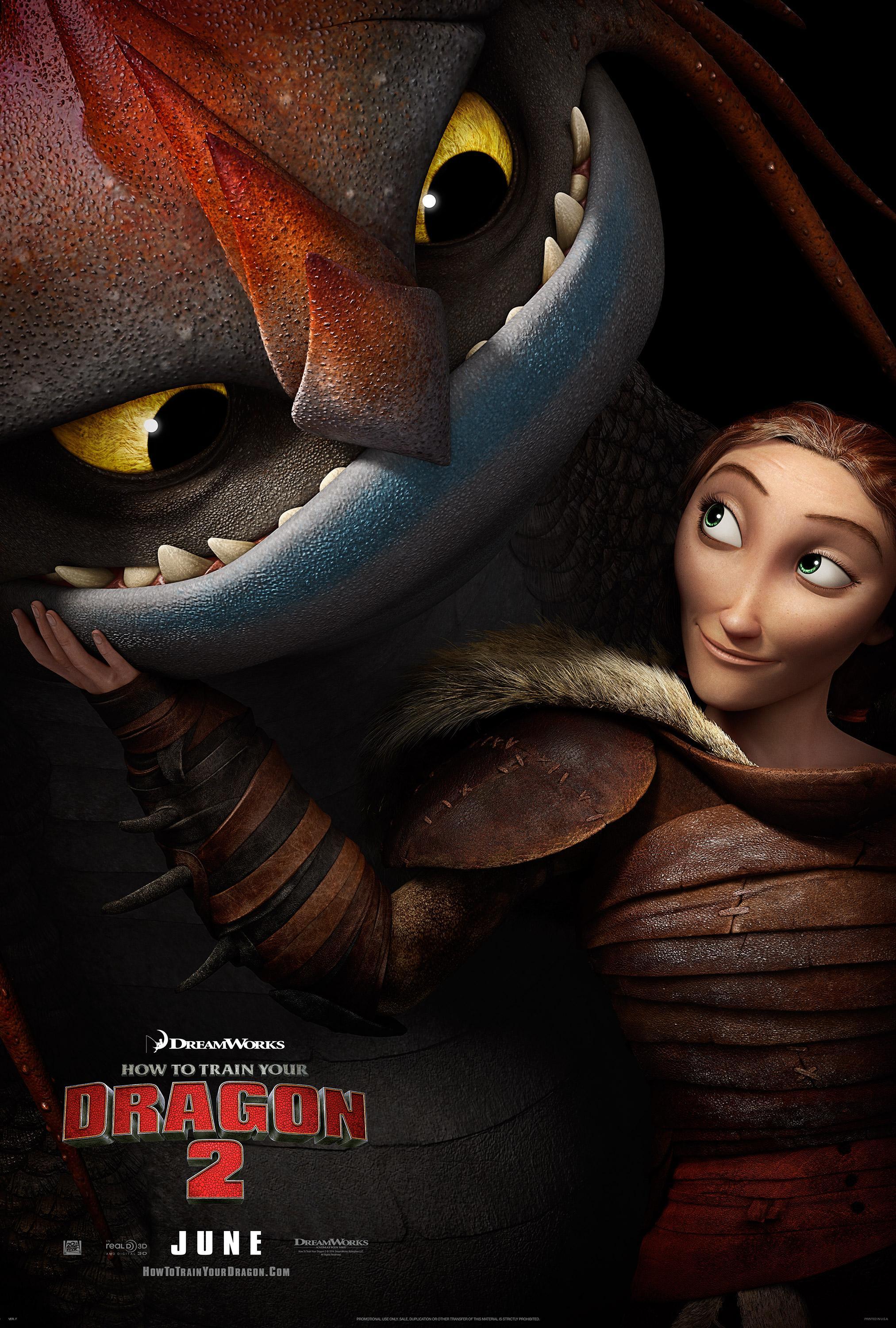 Постер фильма Как приручить дракона 2 | How to Train Your Dragon 2