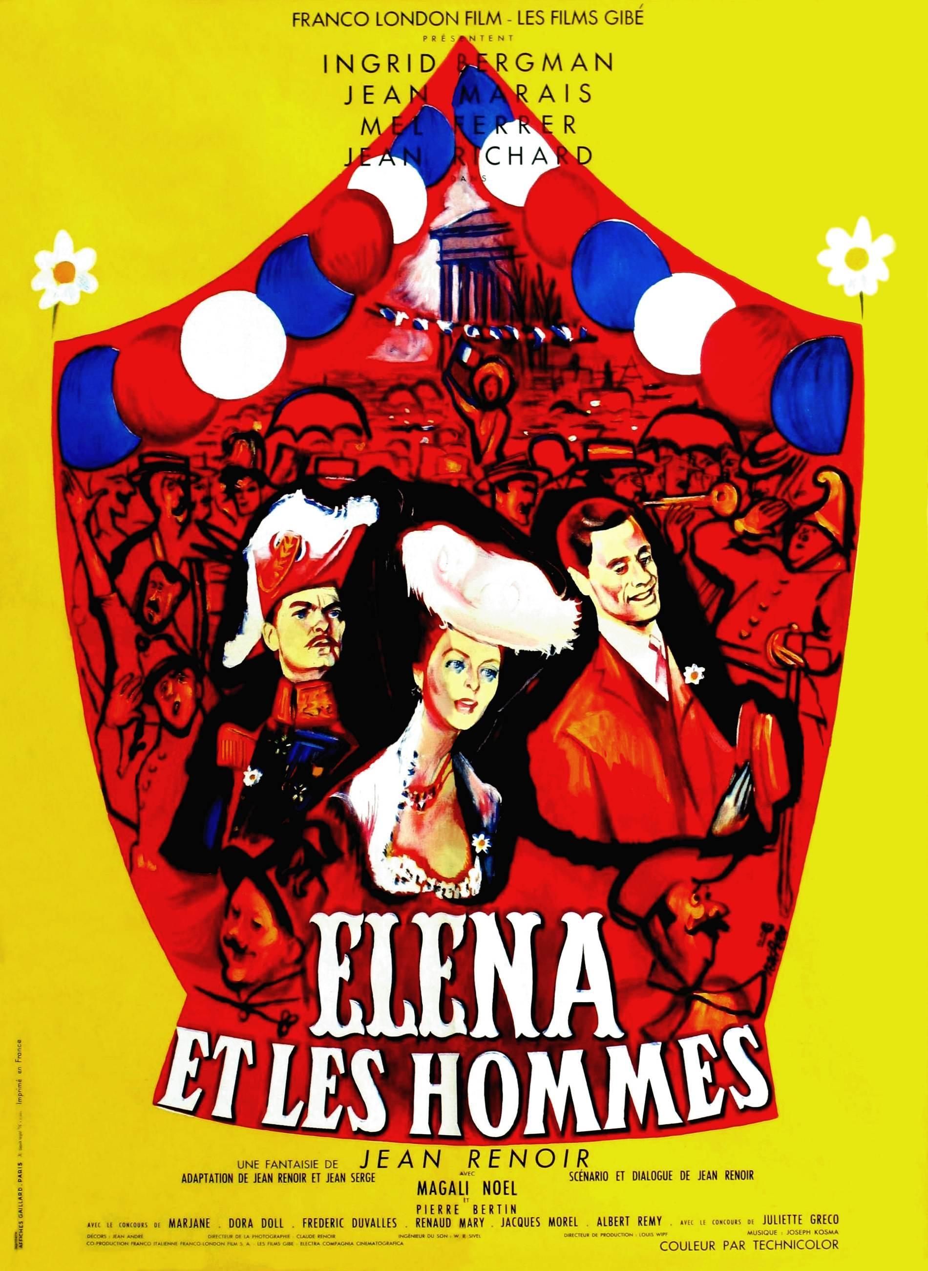 Постер фильма Елена и мужчины | Elena et les hommes