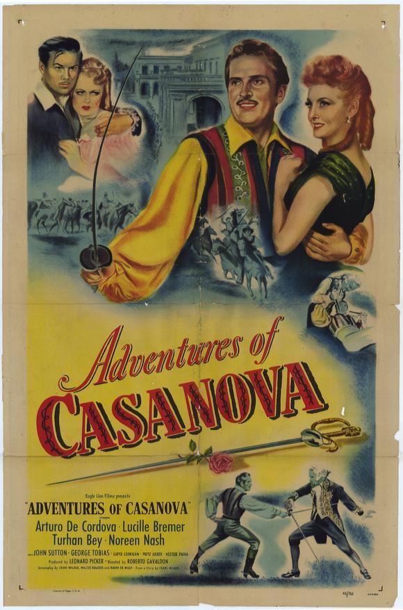 Постер фильма Adventures of Casanova