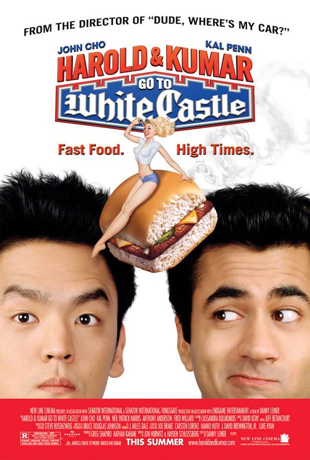 Постер фильма Гарольд и Кумар уходят в отрыв | Harold & Kumar Go to White Castle