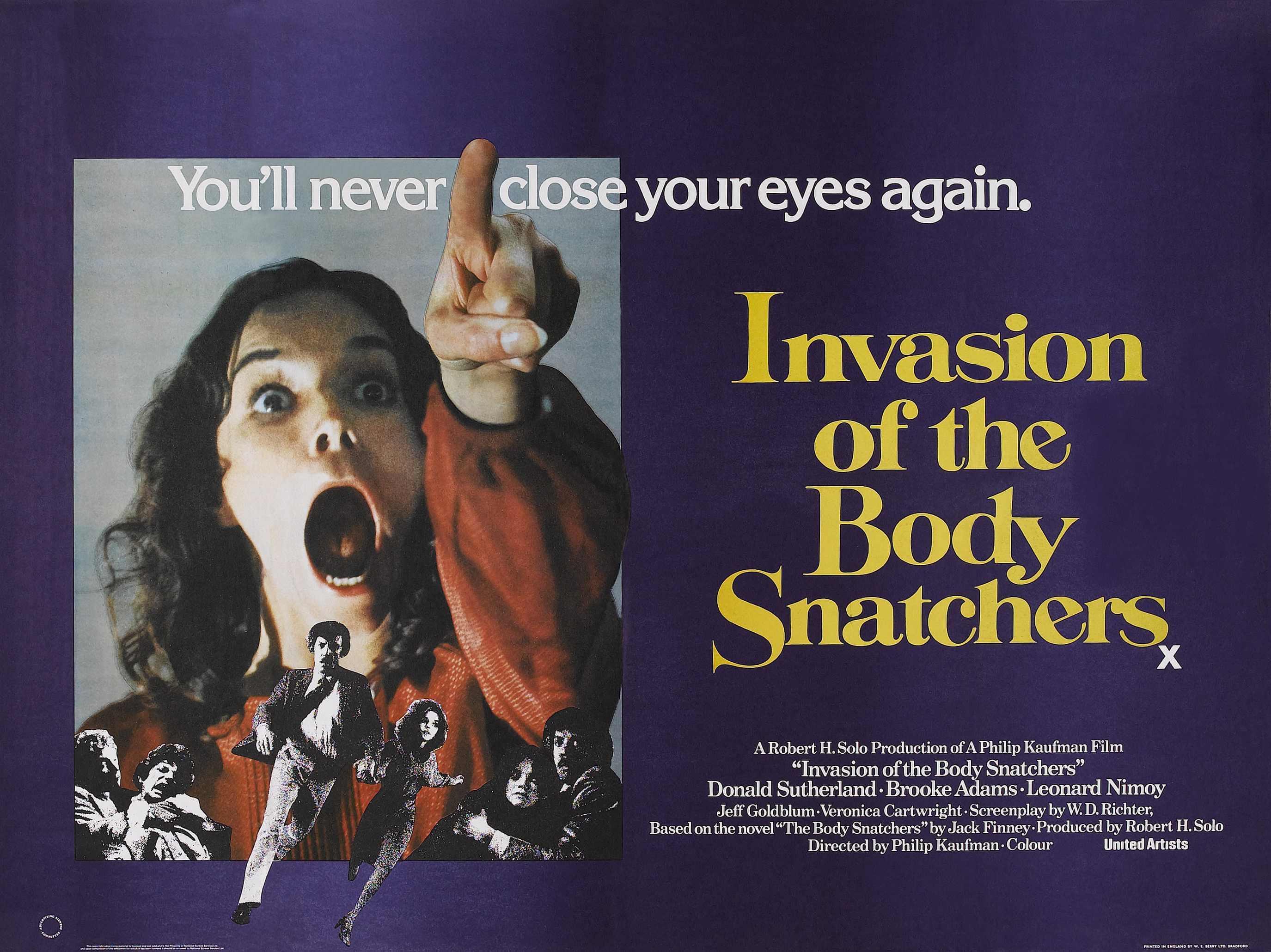 Постер фильма Вторжение похитителей тел | Invasion of the Body Snatchers