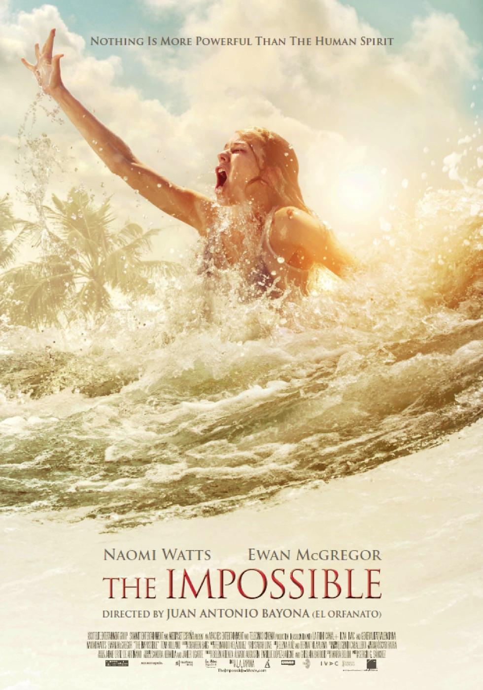 Постер фильма Невозможное | Lo imposible