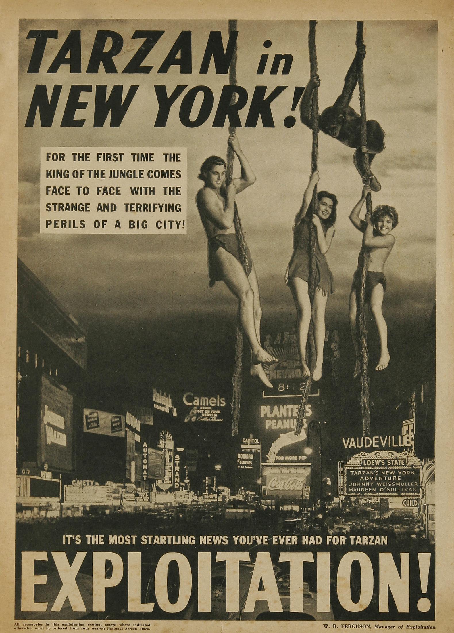 Постер фильма Tarzan's New York Adventure