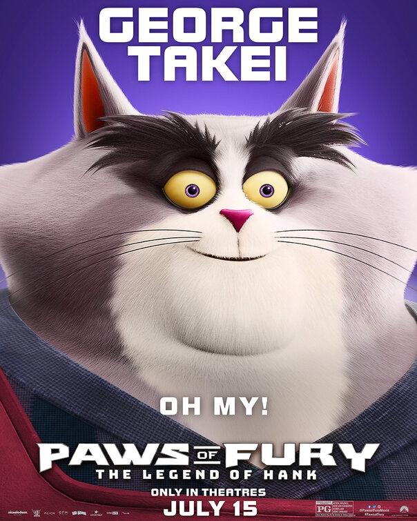 Постер фильма Пес-самурай и город кошек | Paws of Fury: The Legend of Hank