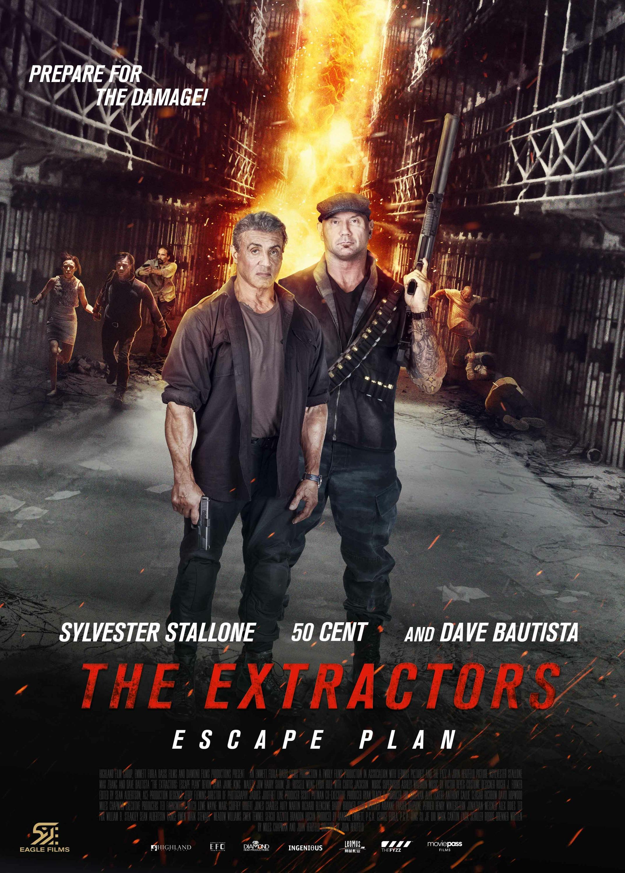 Постер фильма План побега 3 | Escape Plan: The Extractors