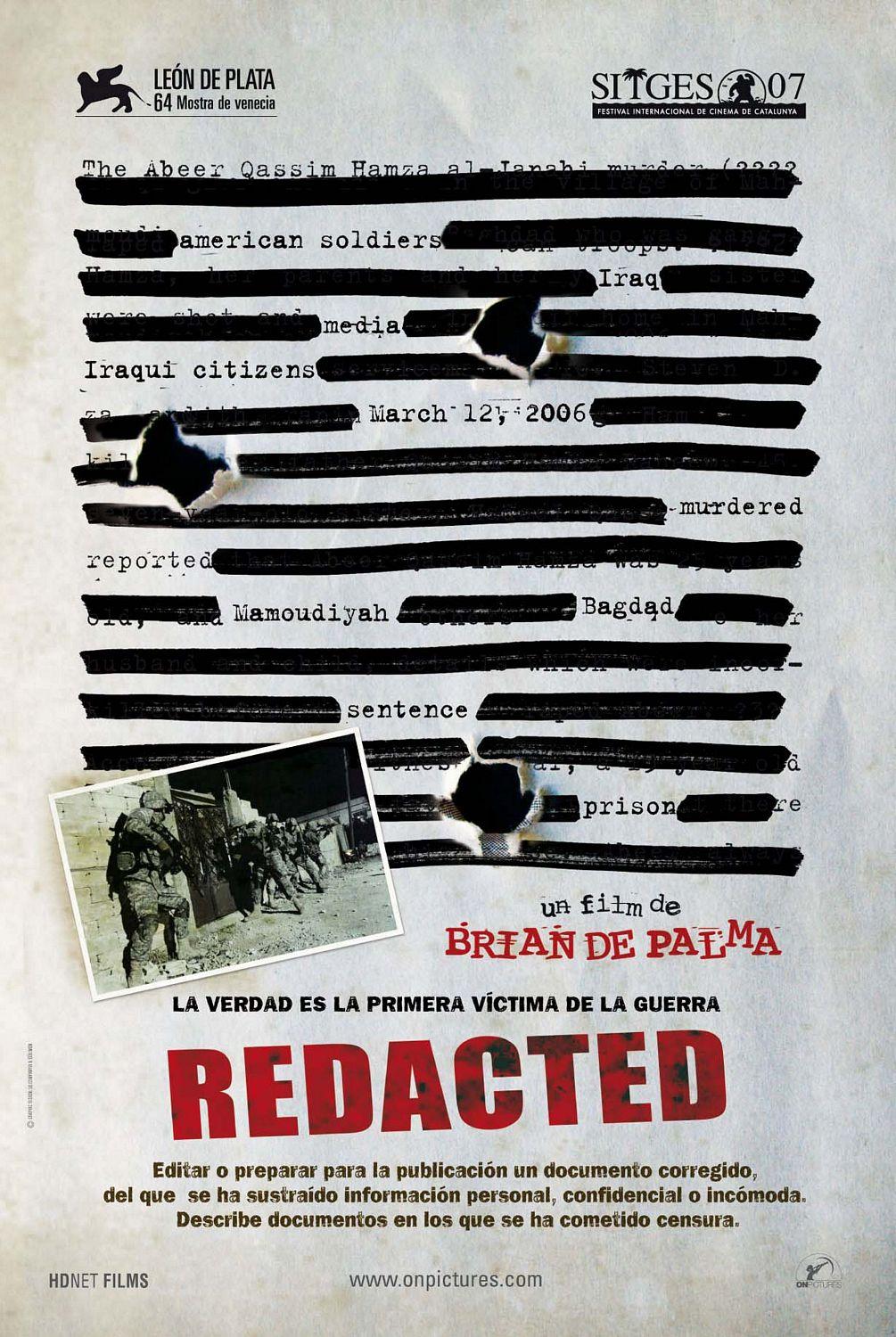 Постер фильма Без цензуры | Redacted