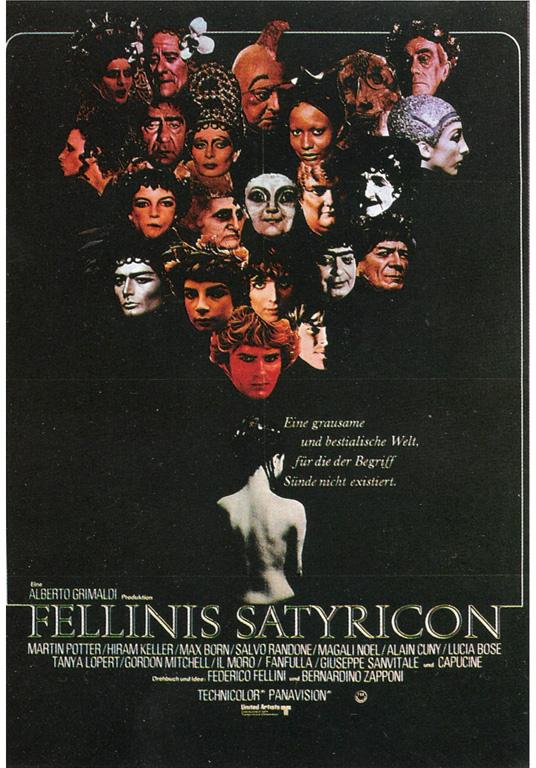 Постер фильма Сатирикон | Fellini - Satyricon