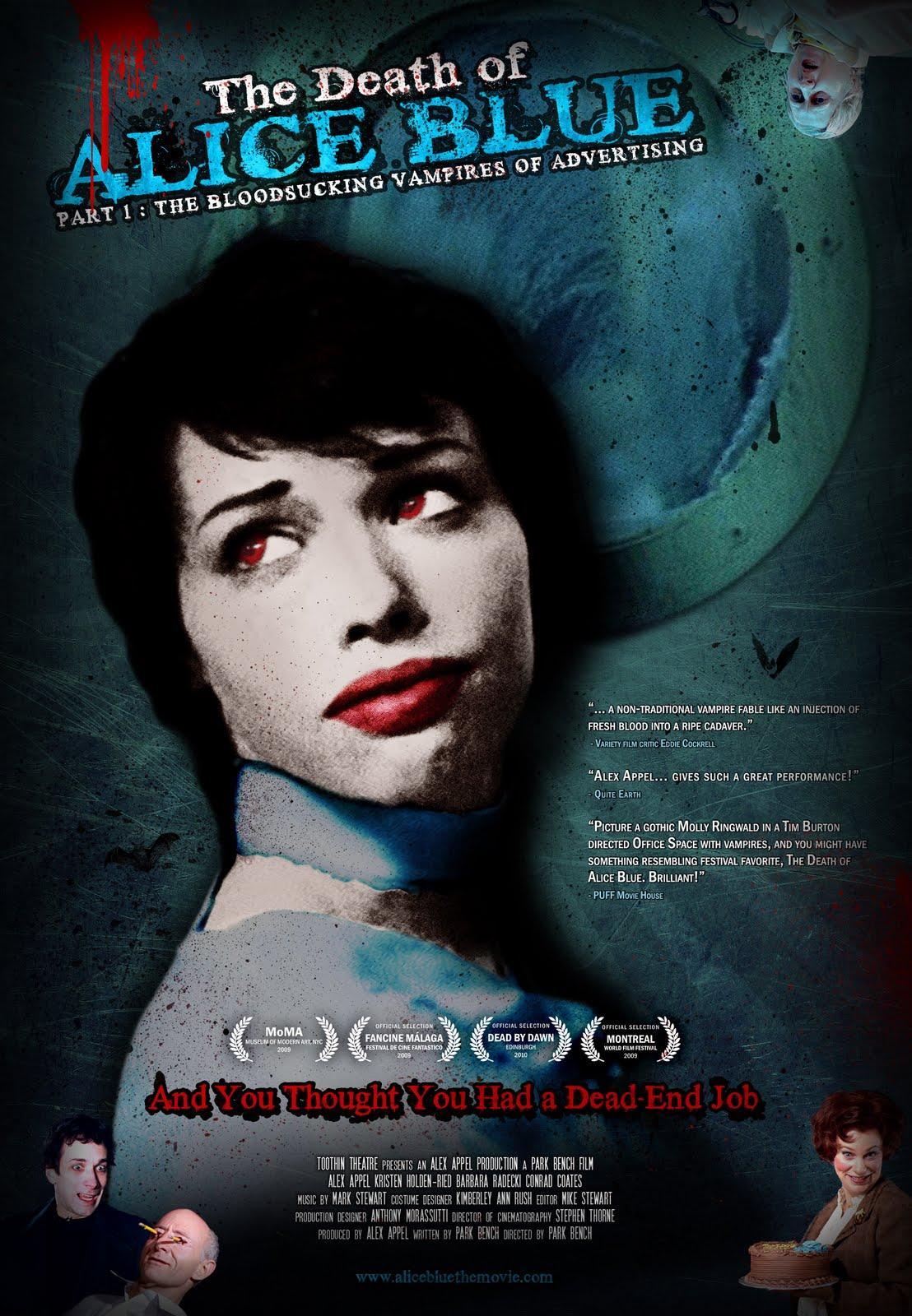 Постер фильма Death of Alice Blue