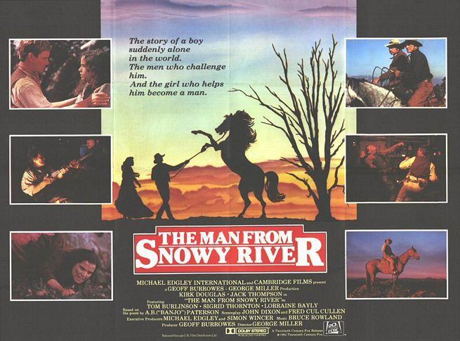 Постер фильма Мужчина с заснеженной реки | Man from Snowy River
