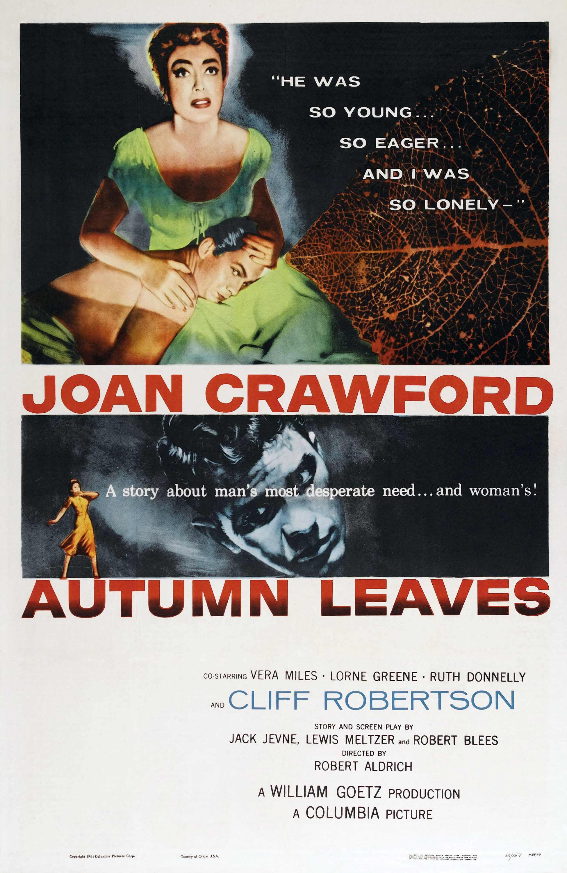 Постер фильма Осенние листья | Autumn Leaves