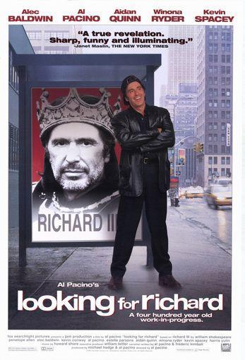Постер фильма В поисках Ричарда | Looking for Richard