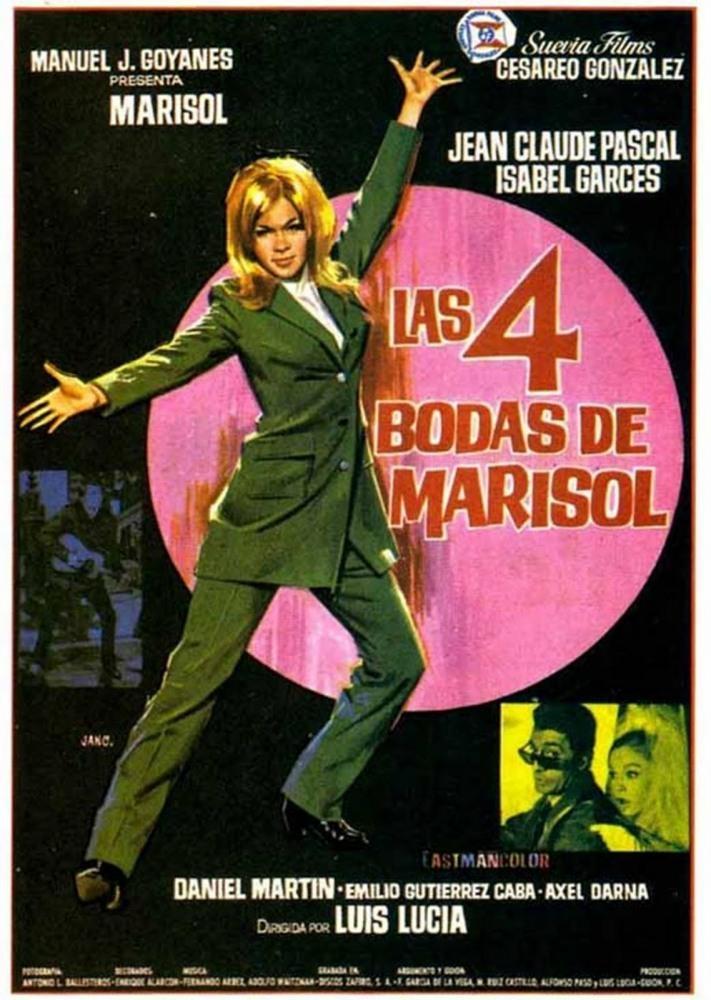 Постер фильма Las 4 bodas de Marisol