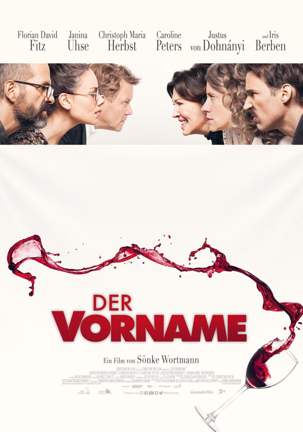 Постер фильма Выпьем за любовь | Der Vorname 