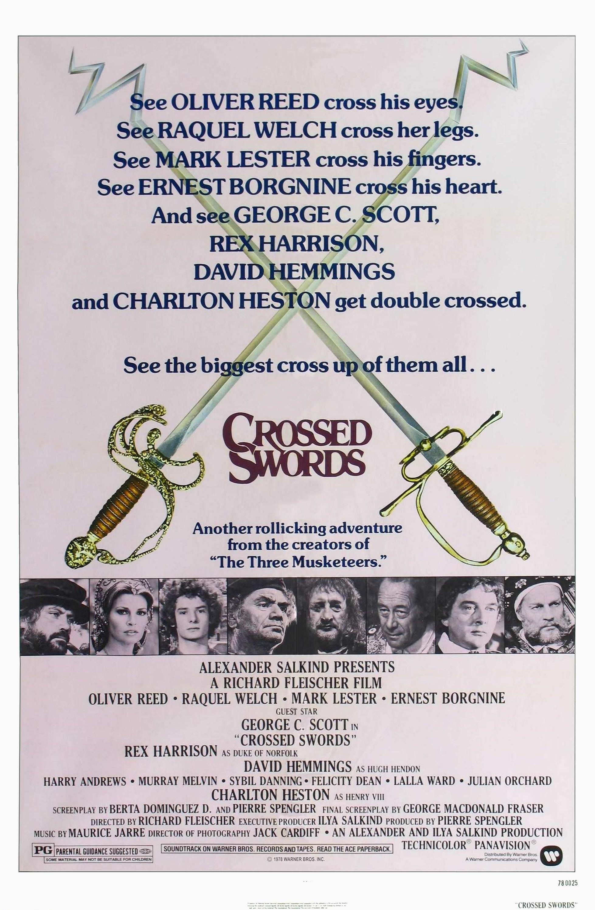 Постер фильма Принц и нищий | Crossed Swords