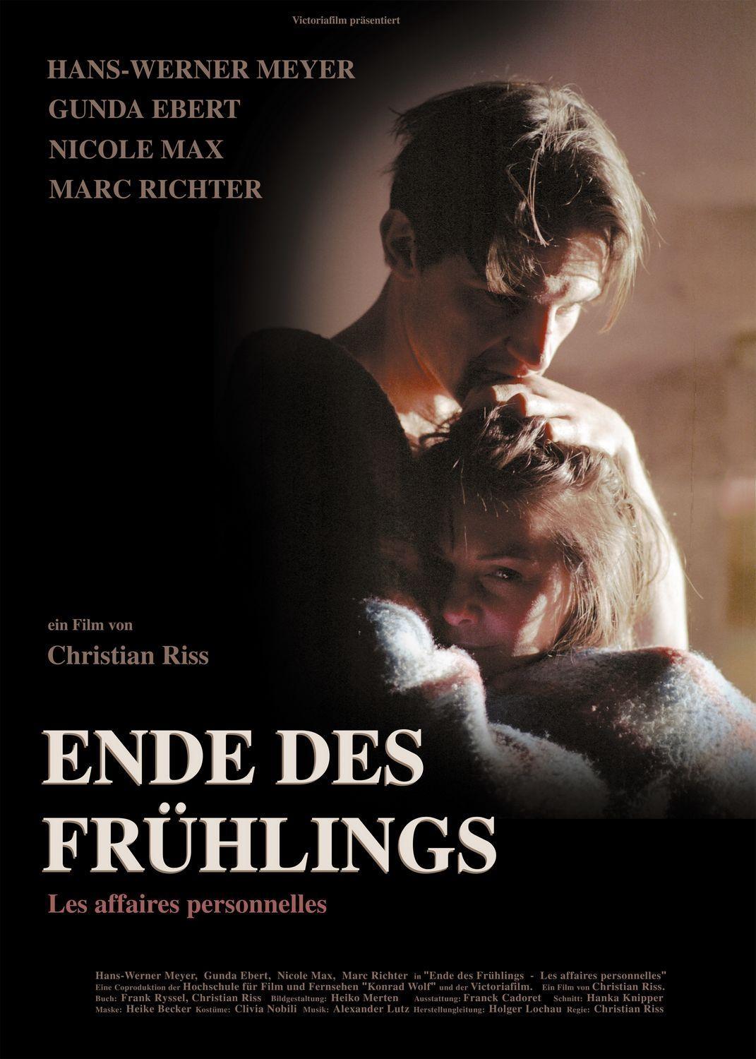 Постер фильма Ende des Frühlings