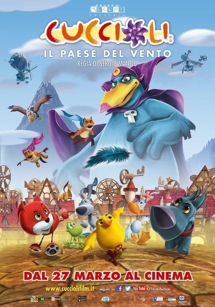 Постер фильма Звериный отряд | Cuccioli - Il paese del vento