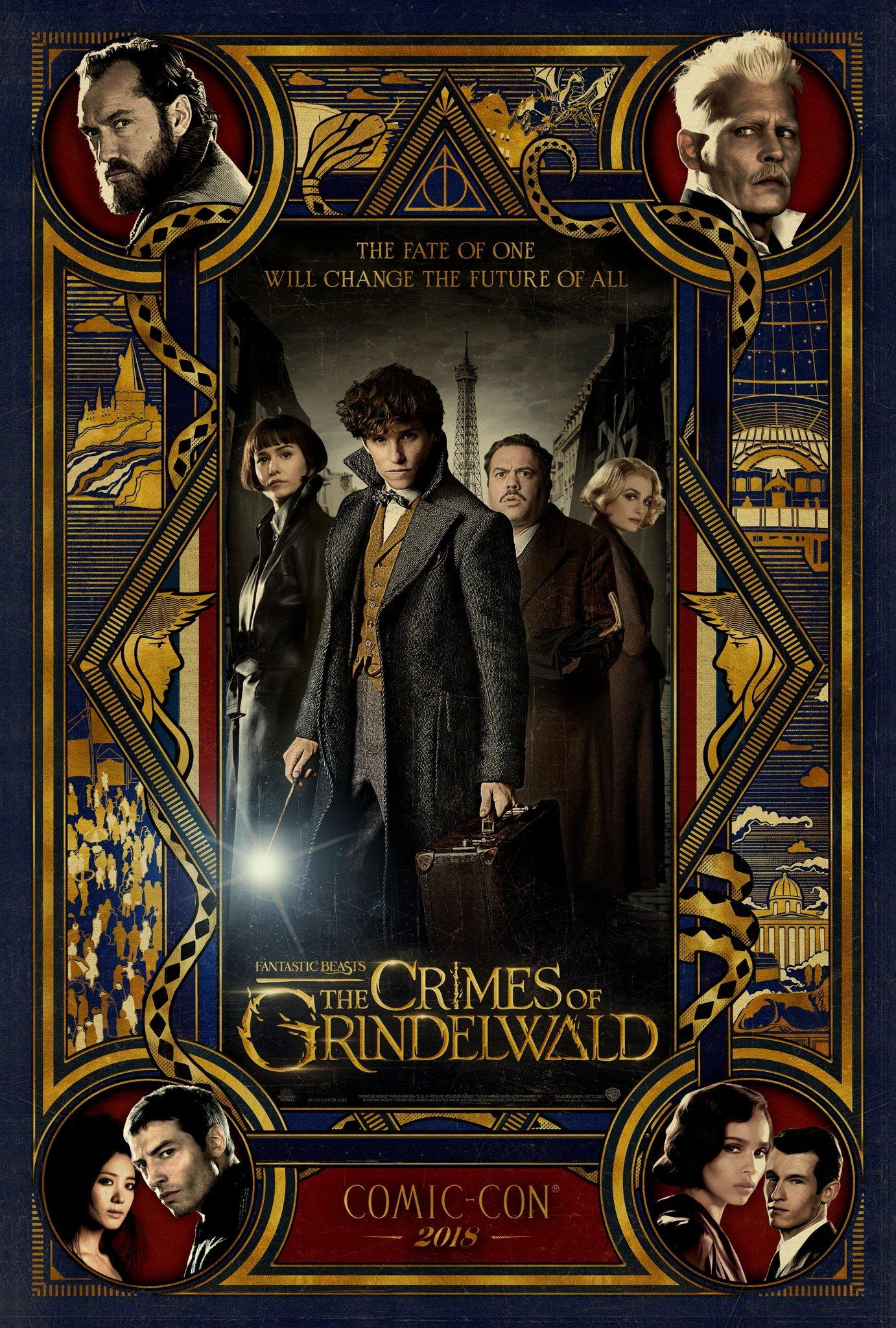 Постер фильма Фантастические Твари: Преступления Грин-де-Вальда | Fantastic Beasts: The Crimes of Grindelwald