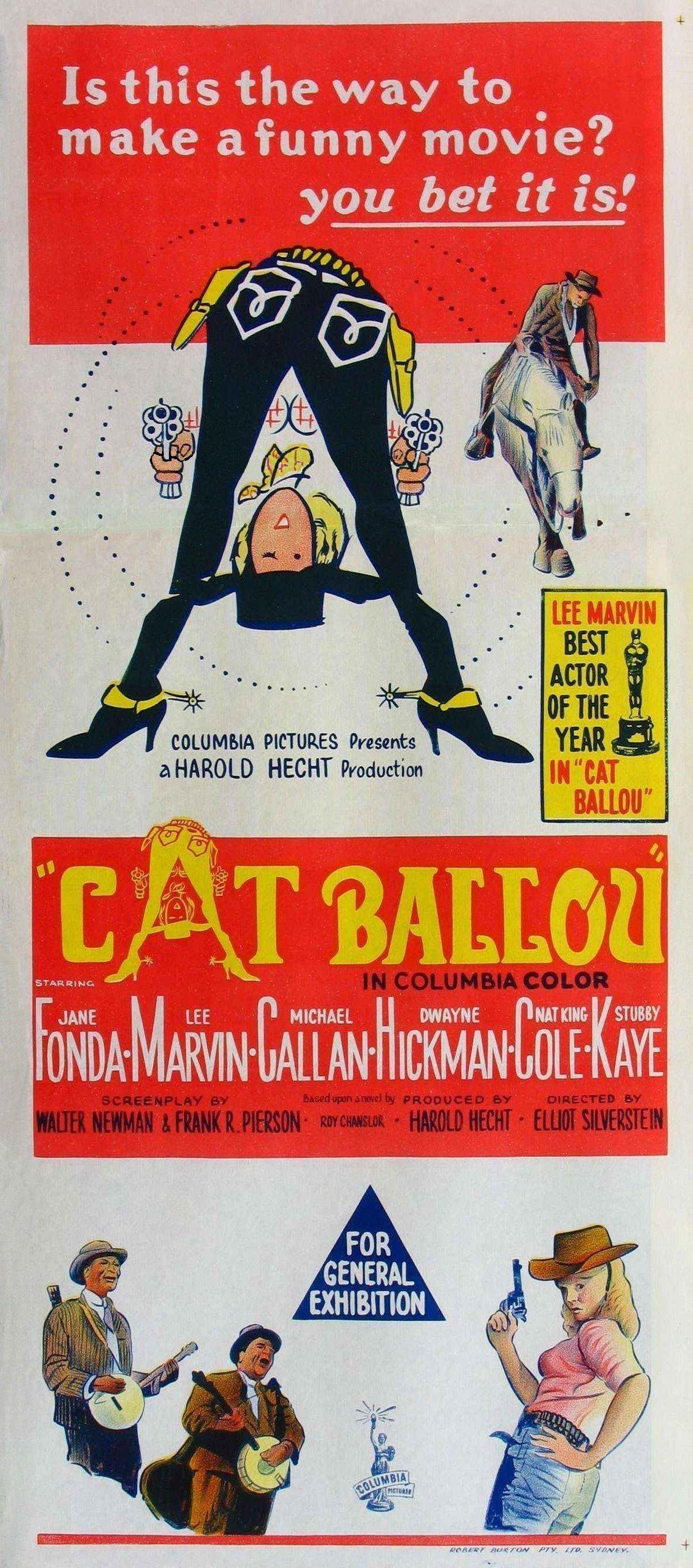 Постер фильма Кошка Балу | Cat Ballou
