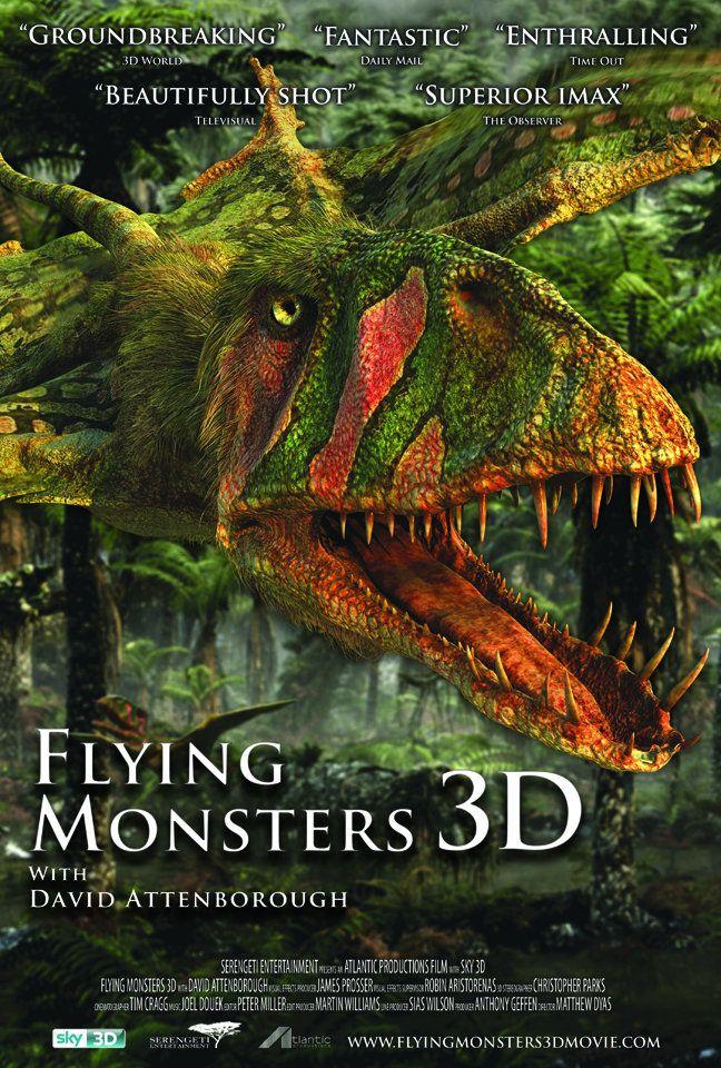 Постер фильма Крылатые монстры 3D | Flying Monsters 3D with David Attenborough