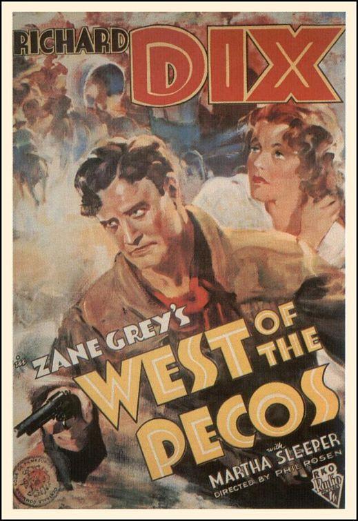 Постер фильма West of the Pecos