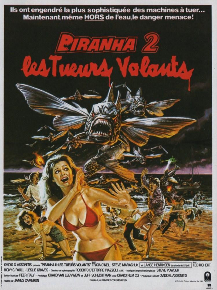 Постер фильма Пираньи 2: Нерест | Piranha Part Two: The Spawning