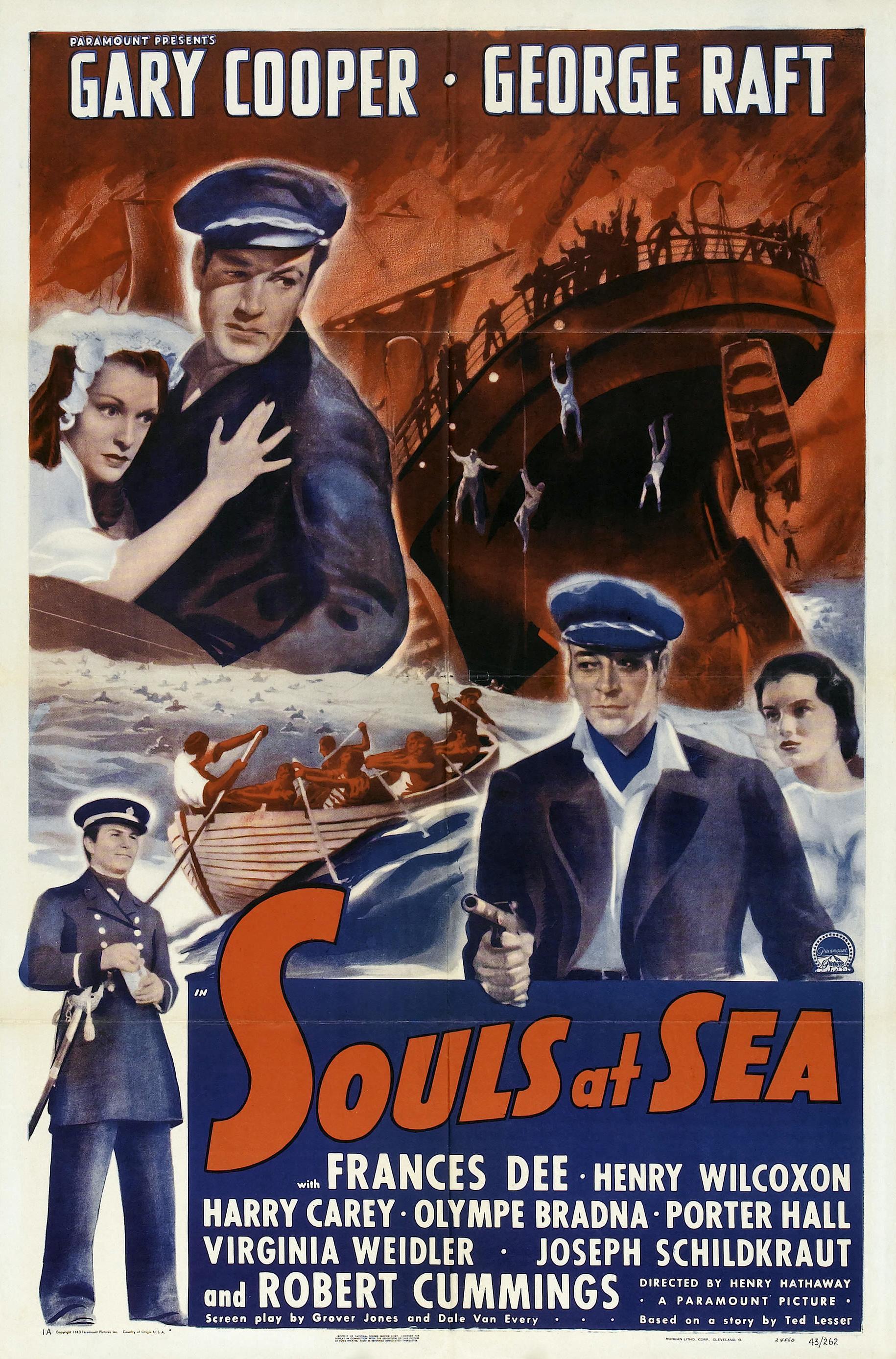 Постер фильма Загубленные в море | Souls at Sea