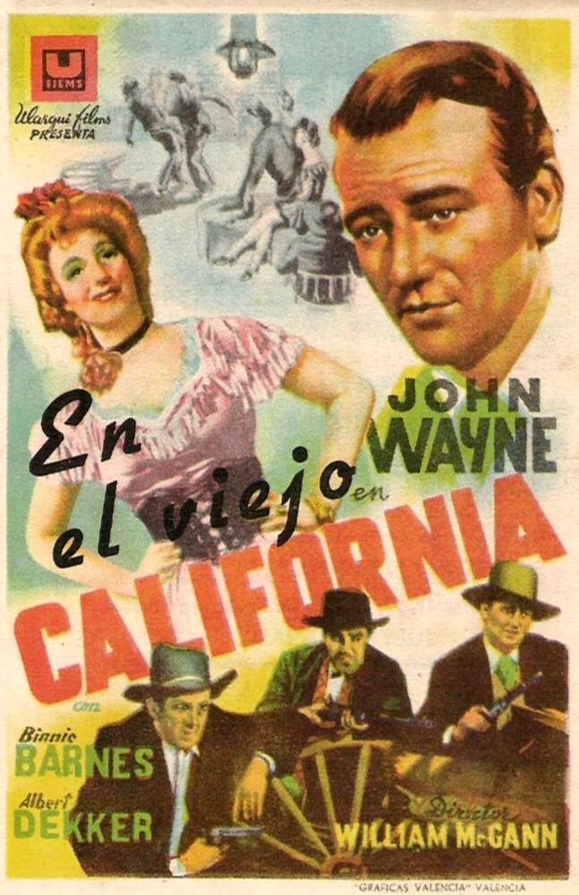 Постер фильма В старой Калифорнии | In Old California