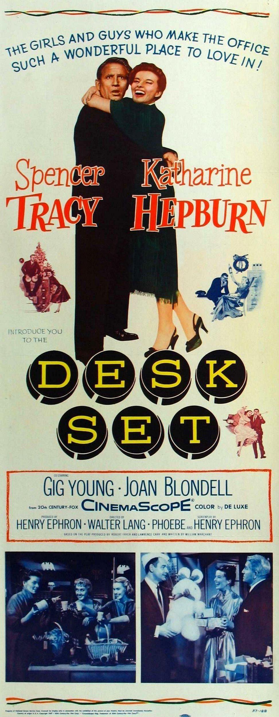 Постер фильма Кабинетный гарнитур | Desk Set