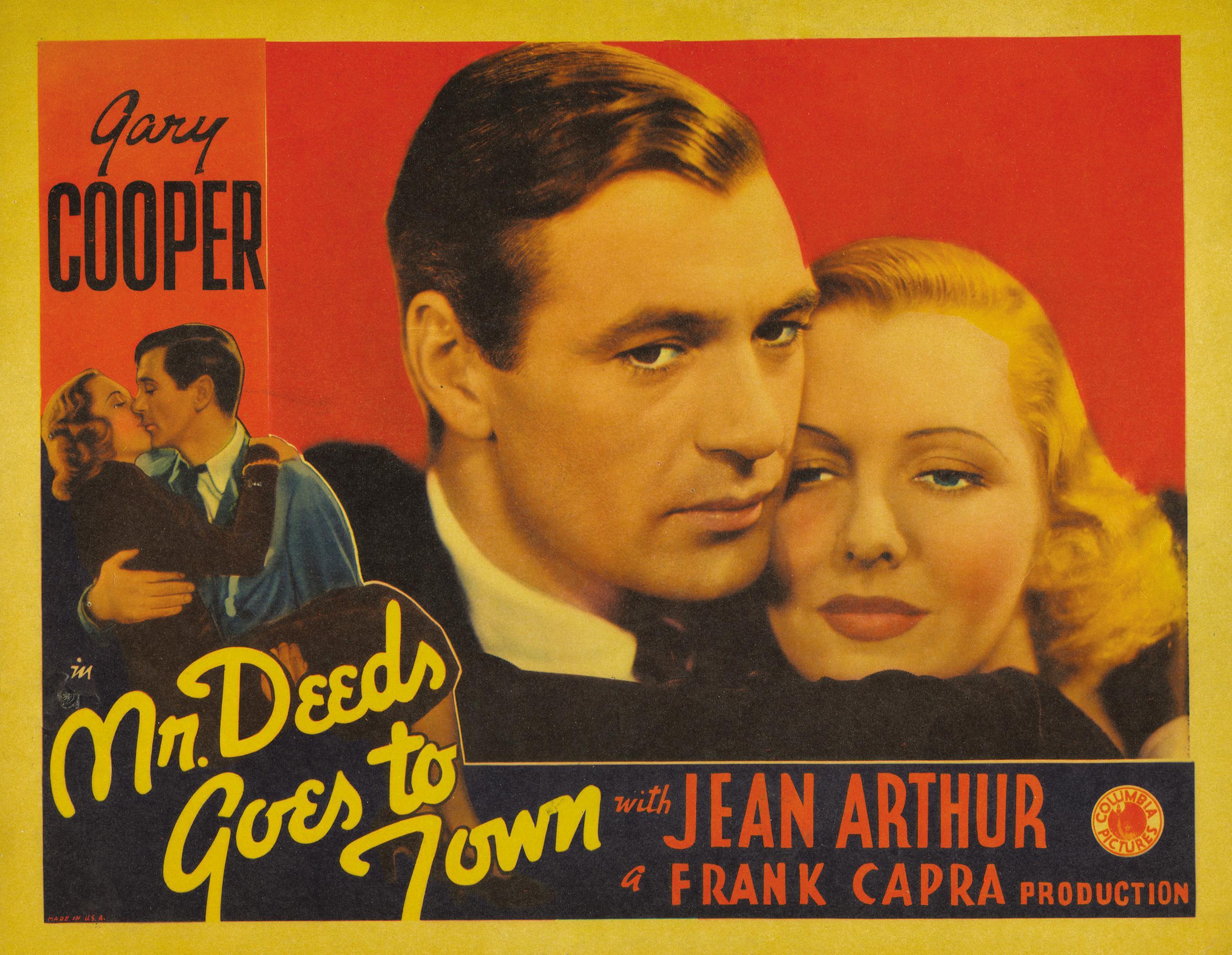 Постер фильма Мистер Дидс переезжает в город | Mr. Deeds Goes to Town