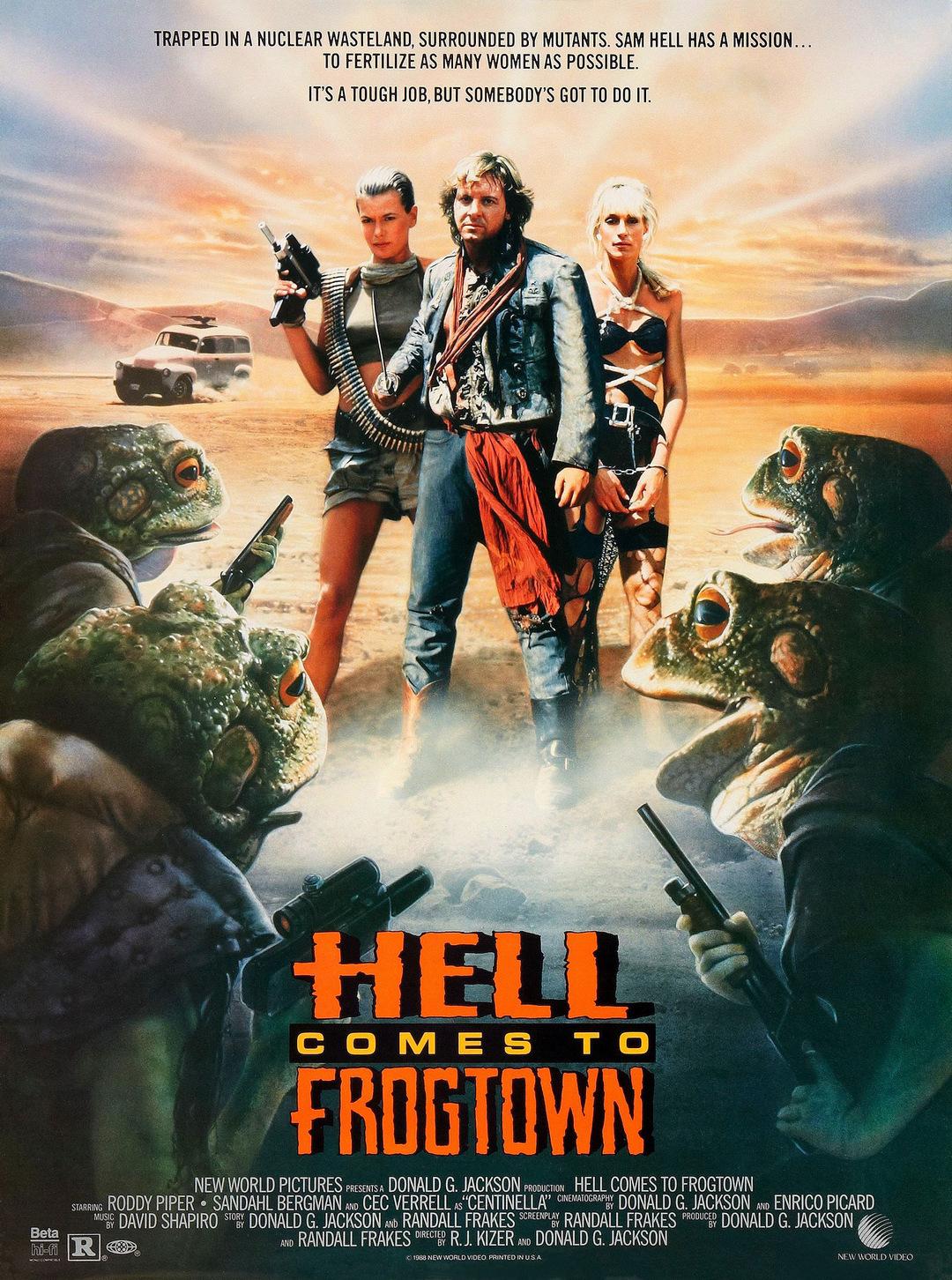 Постер фильма Ад в Лягушачьем городе | Hell Comes to Frogtown