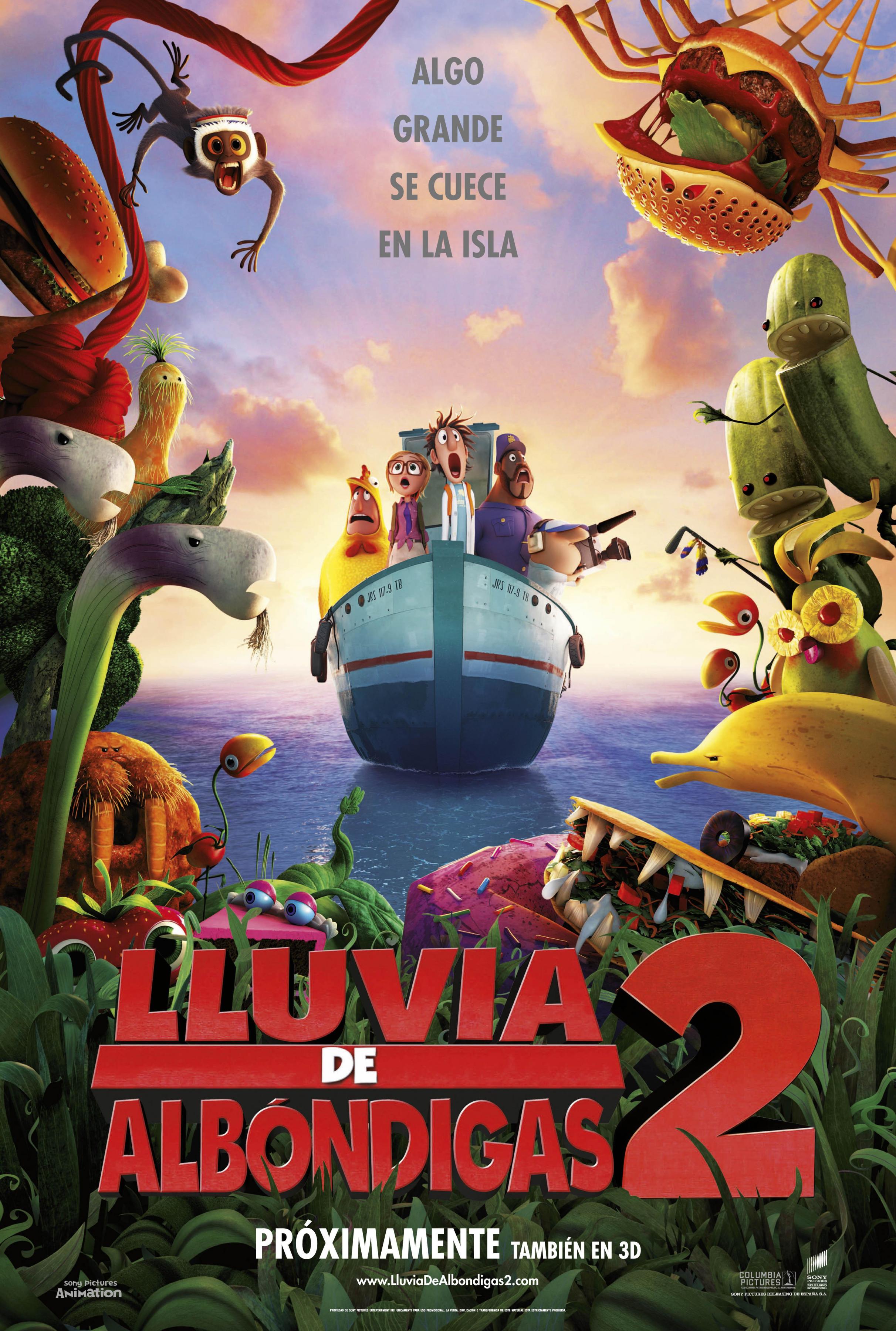 Постер фильма Облачно... 2: Месть ГМО | Cloudy with a Chance of Meatballs 2