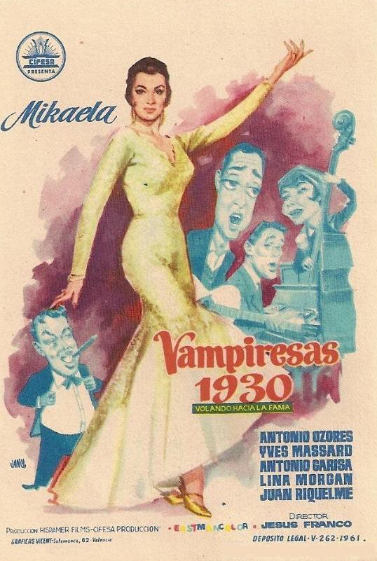 Постер фильма Vampiresas 1930