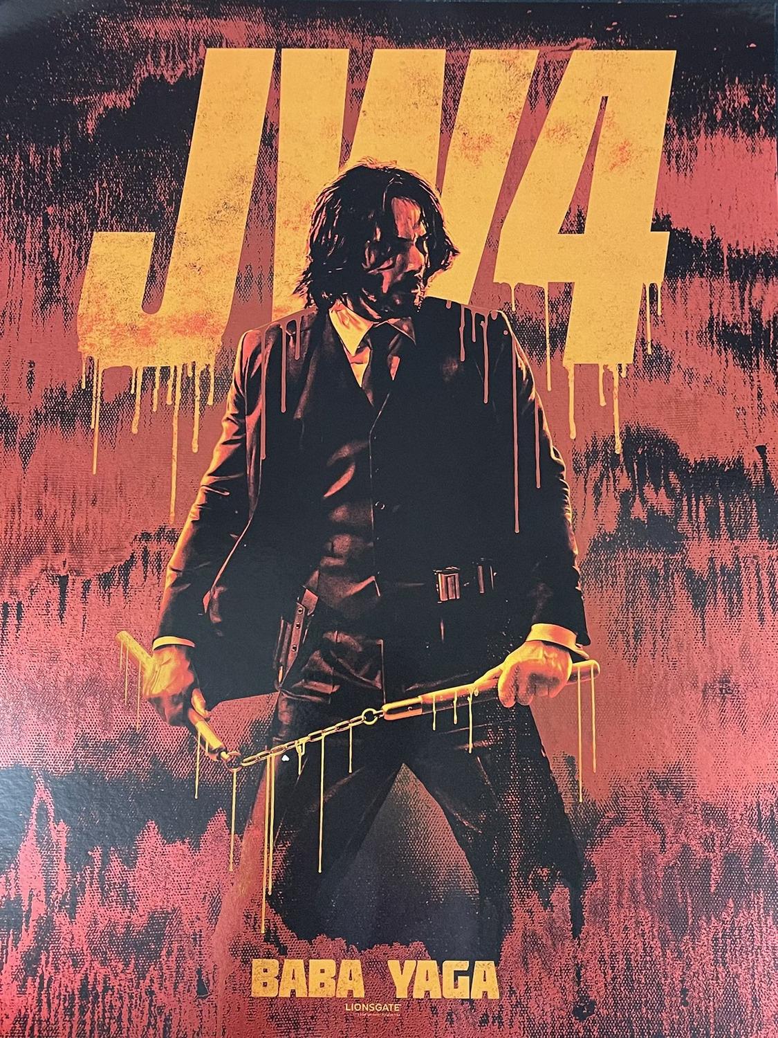 Постер фильма Джон Уик 4 | John Wick: Chapter 4