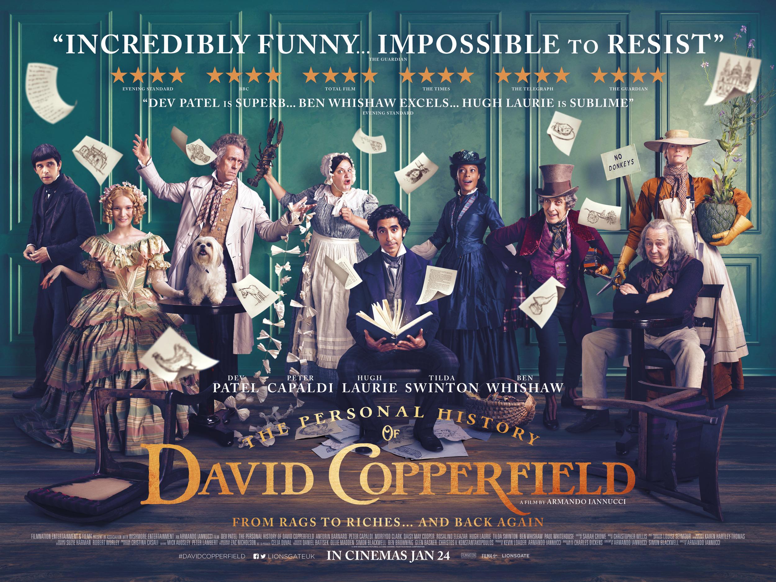 Постер фильма История Дэвида Копперфилда | The Personal History of David Copperfield