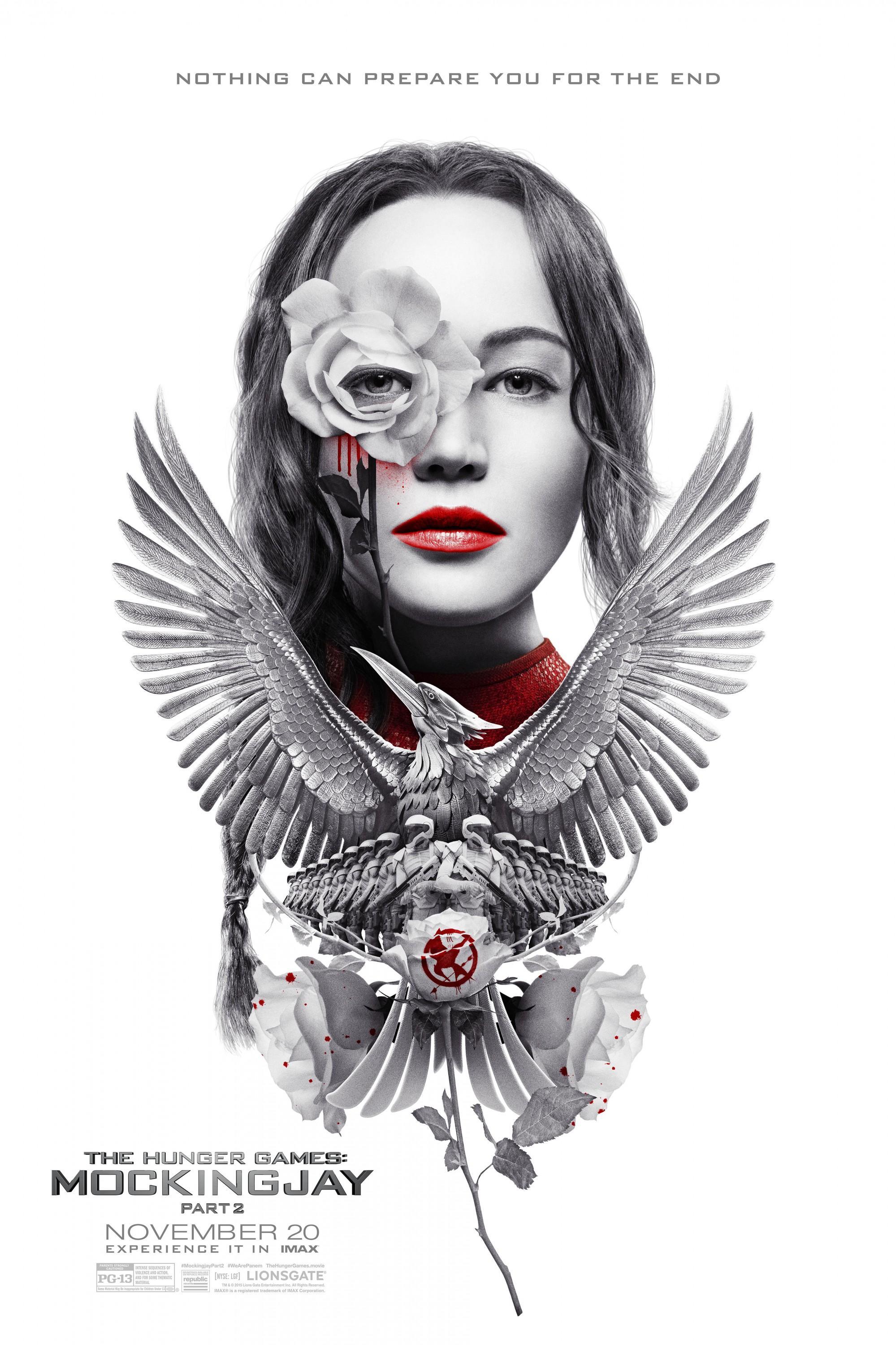 Постер #195158 для фильма Голодные игры: Сойка-пересмешница. Часть 2 |  Hunger Games: Mockingjay - Part 2 | KINOMANIA.RU