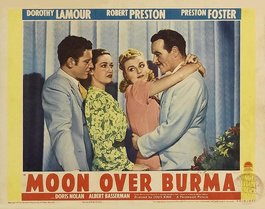 Постер фильма Moon Over Burma