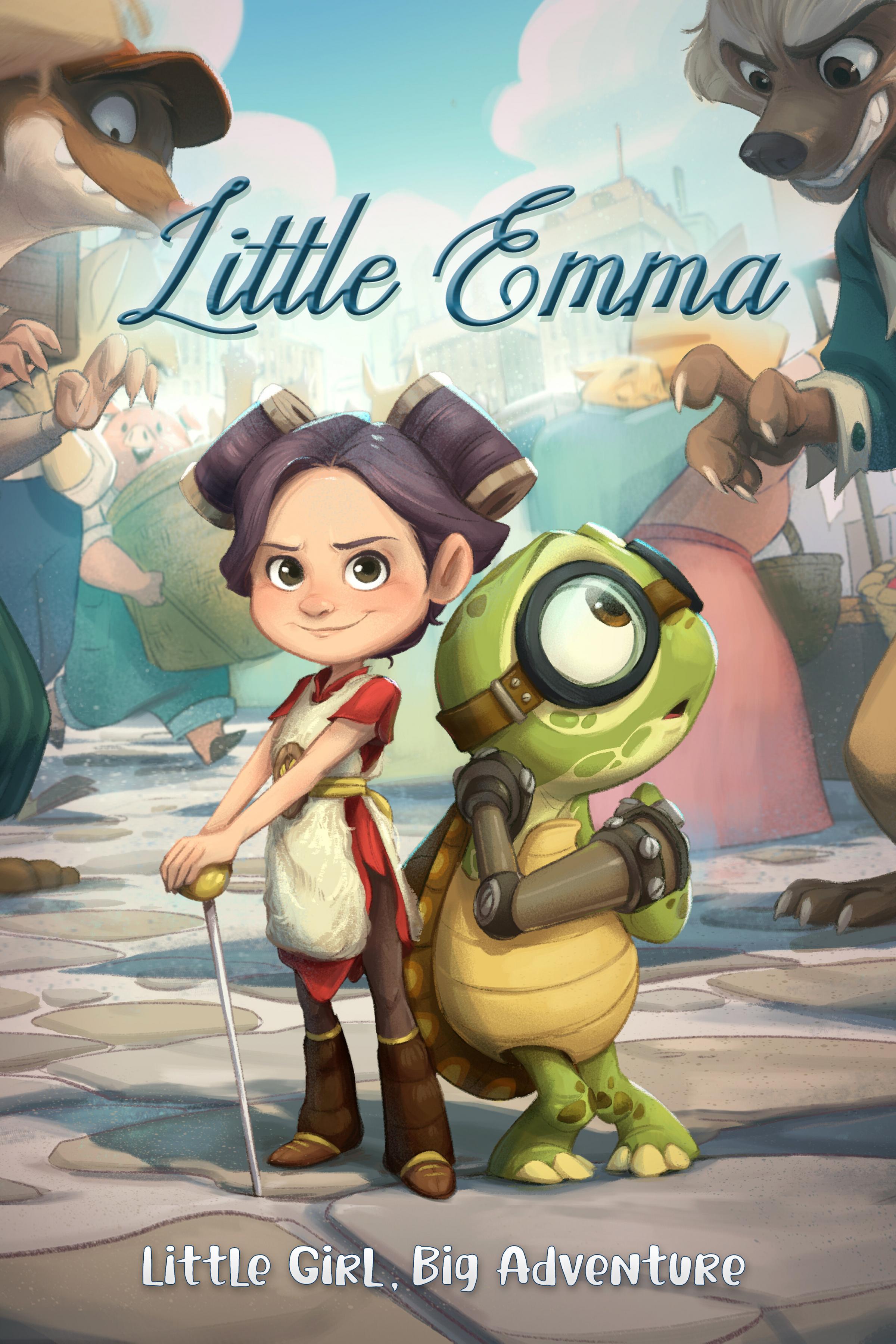 Постер фильма Эмма в мире лам | Little Emma