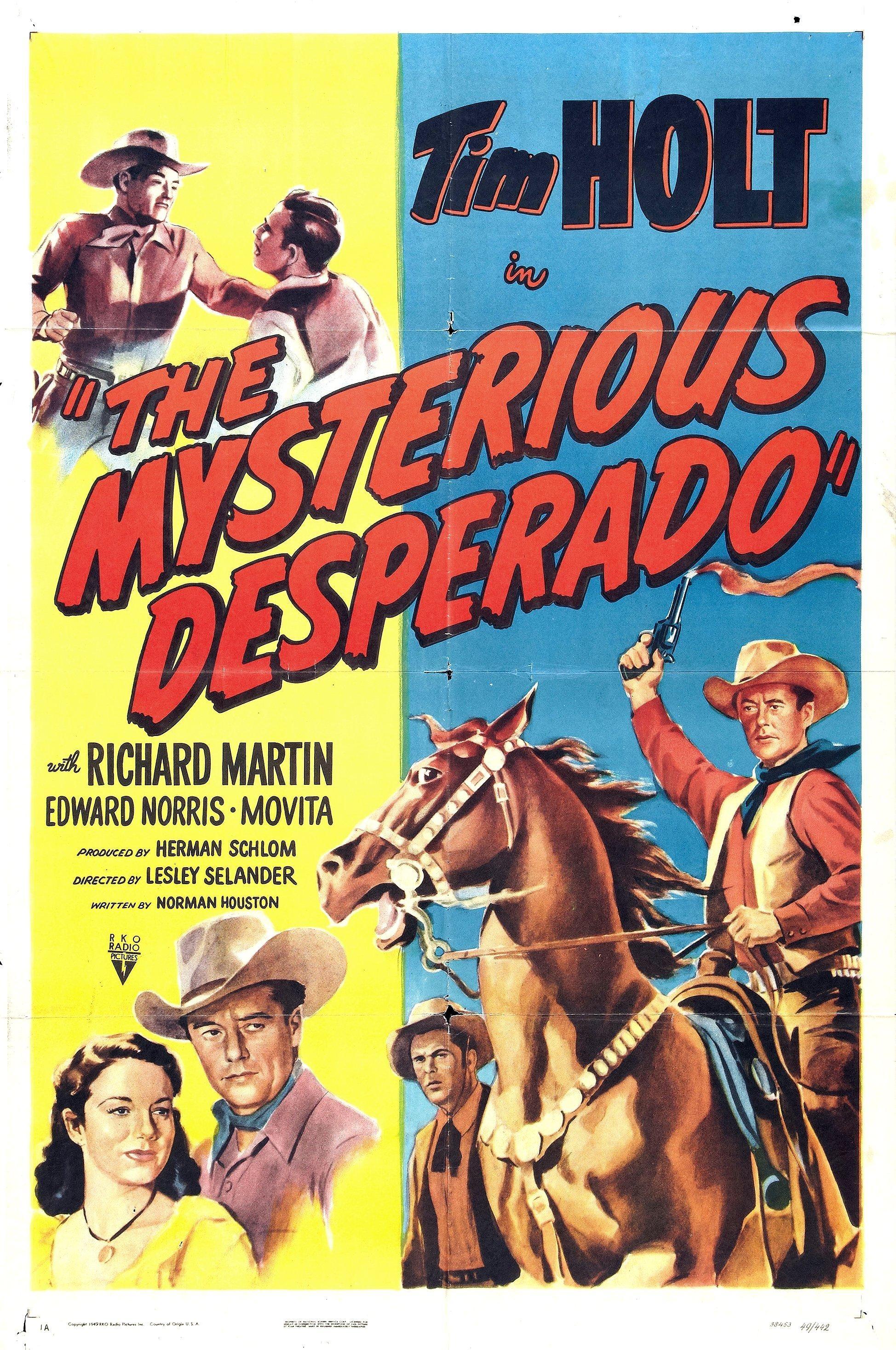 Постер фильма Mysterious Desperado
