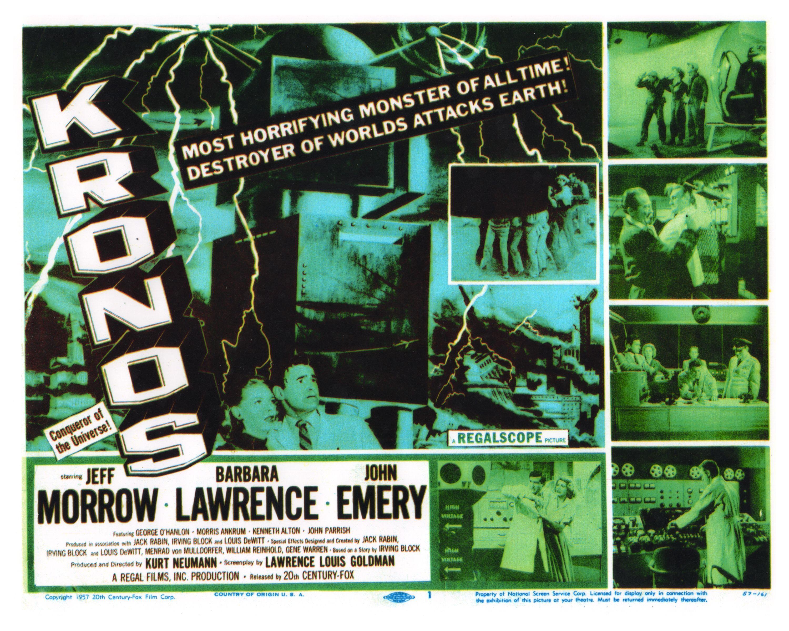 Постер фильма Kronos