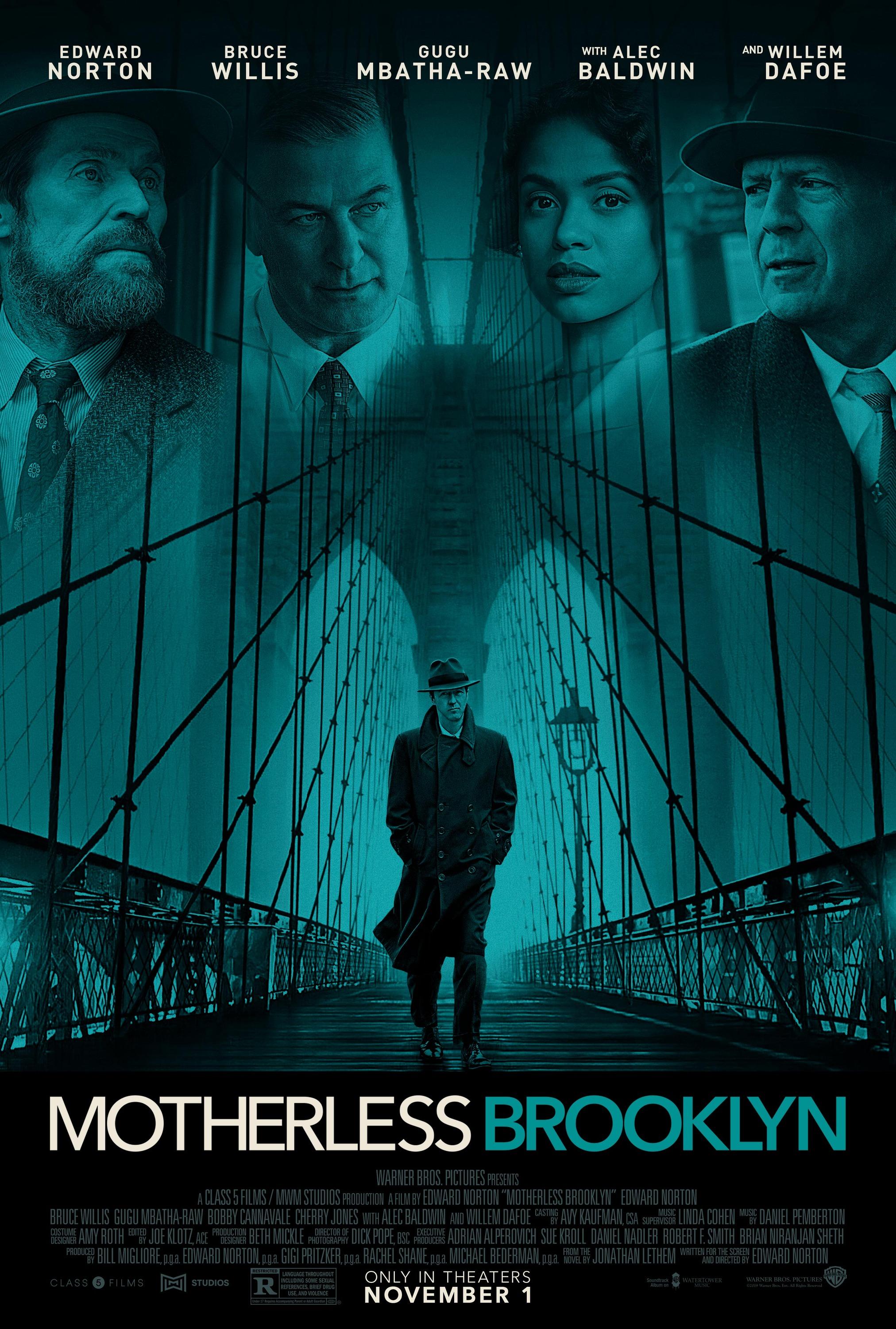 Постер фильма Сиротский Бруклин | Motherless Brooklyn