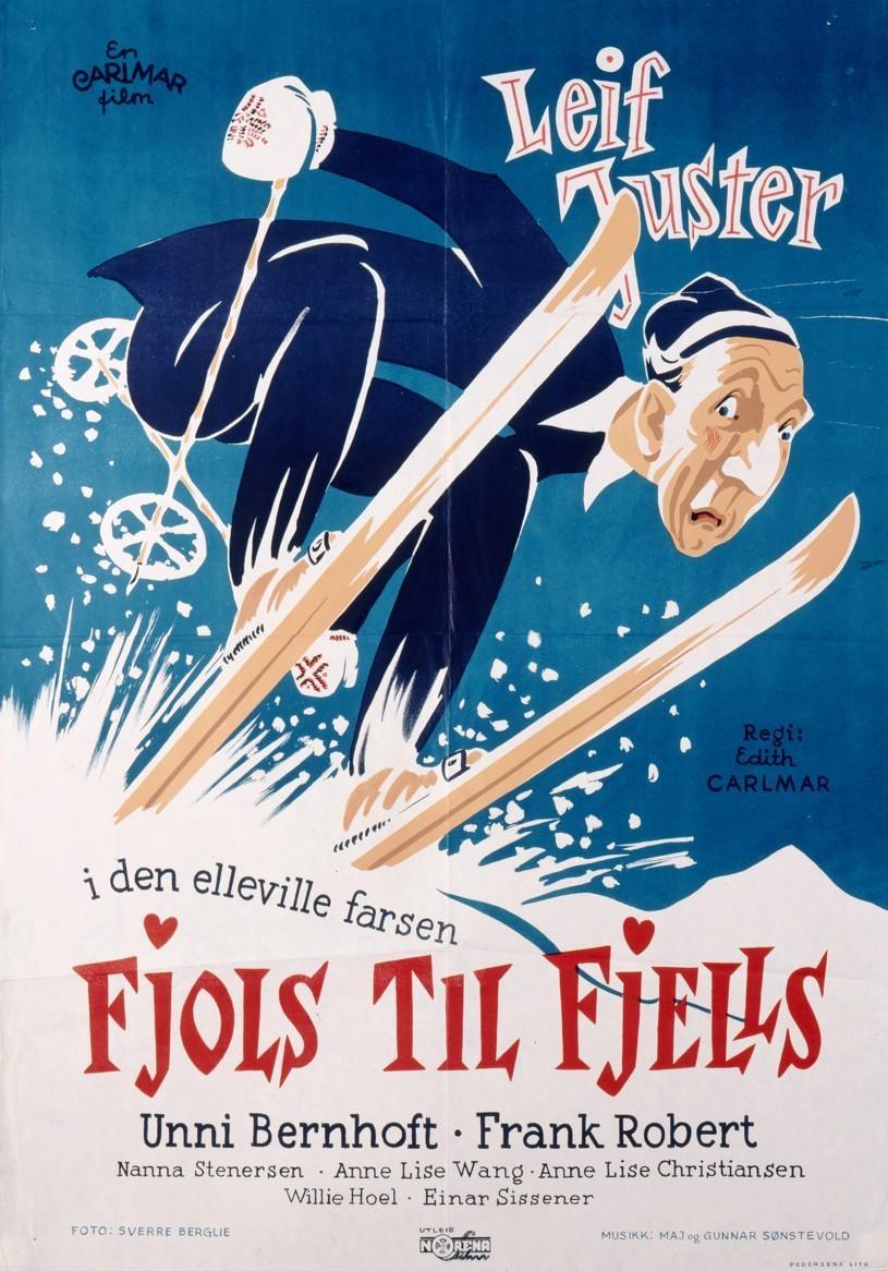 Постер фильма Fjols til fjells
