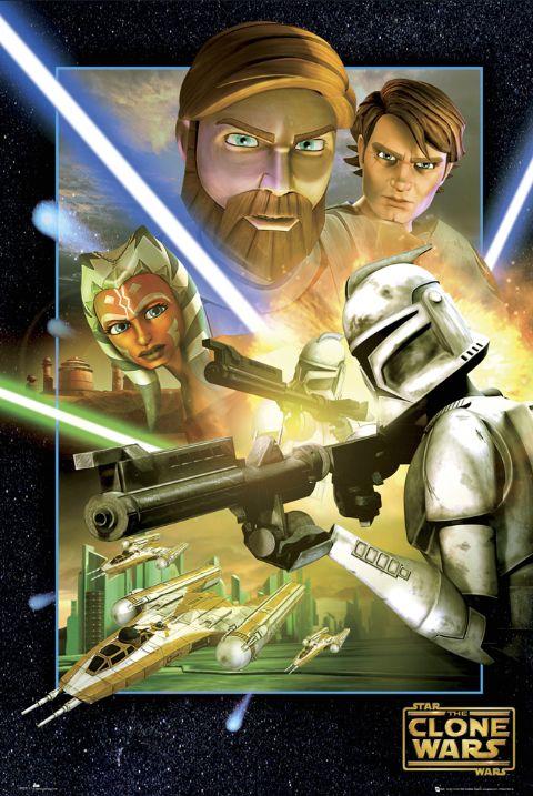 Постер фильма Звездные войны: Войны клонов | Star Wars: The Clone Wars