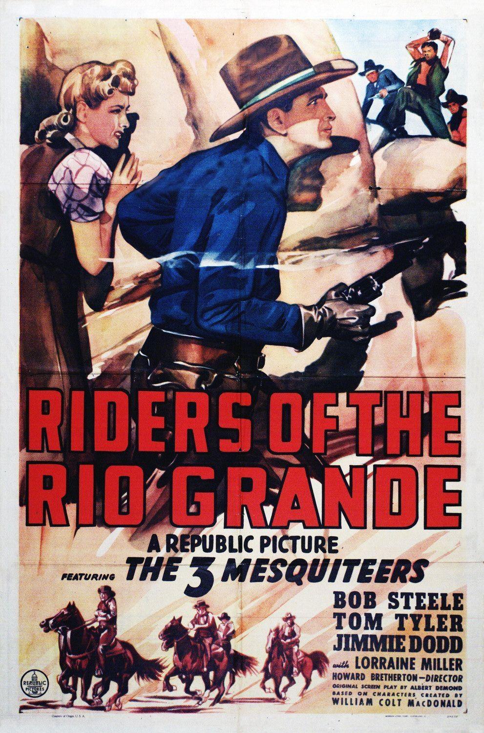 Постер фильма Riders of the Rio Grande