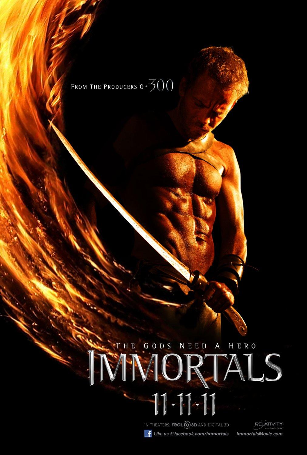 Постер фильма Война Богов: Бессмертные | Immortals