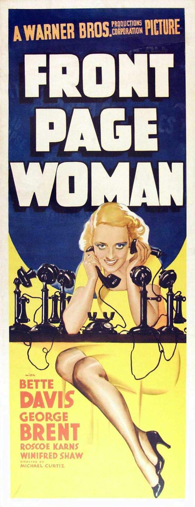 Постер фильма Front Page Woman